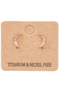 Crescent Moon Earrings