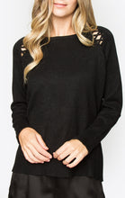 Load image into Gallery viewer, Andrea Lace up Sweater
