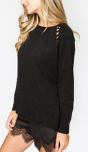 Load image into Gallery viewer, Andrea Lace up Sweater