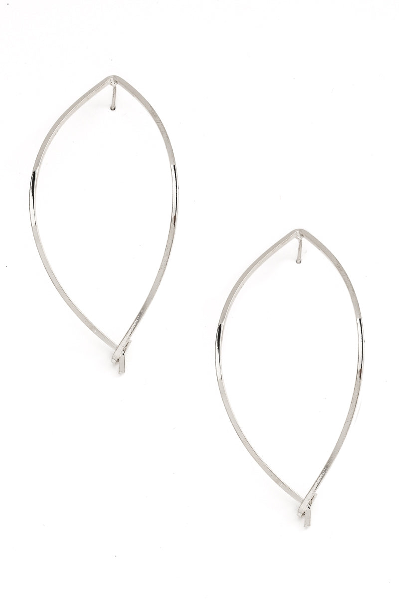 Oblong Drop Earrings